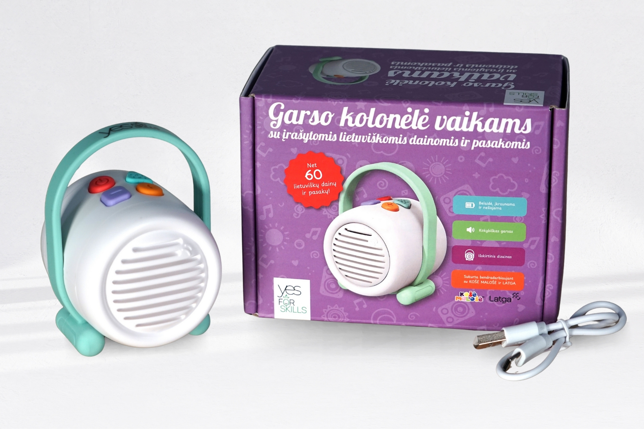 Garso kolonėlė vaikams 