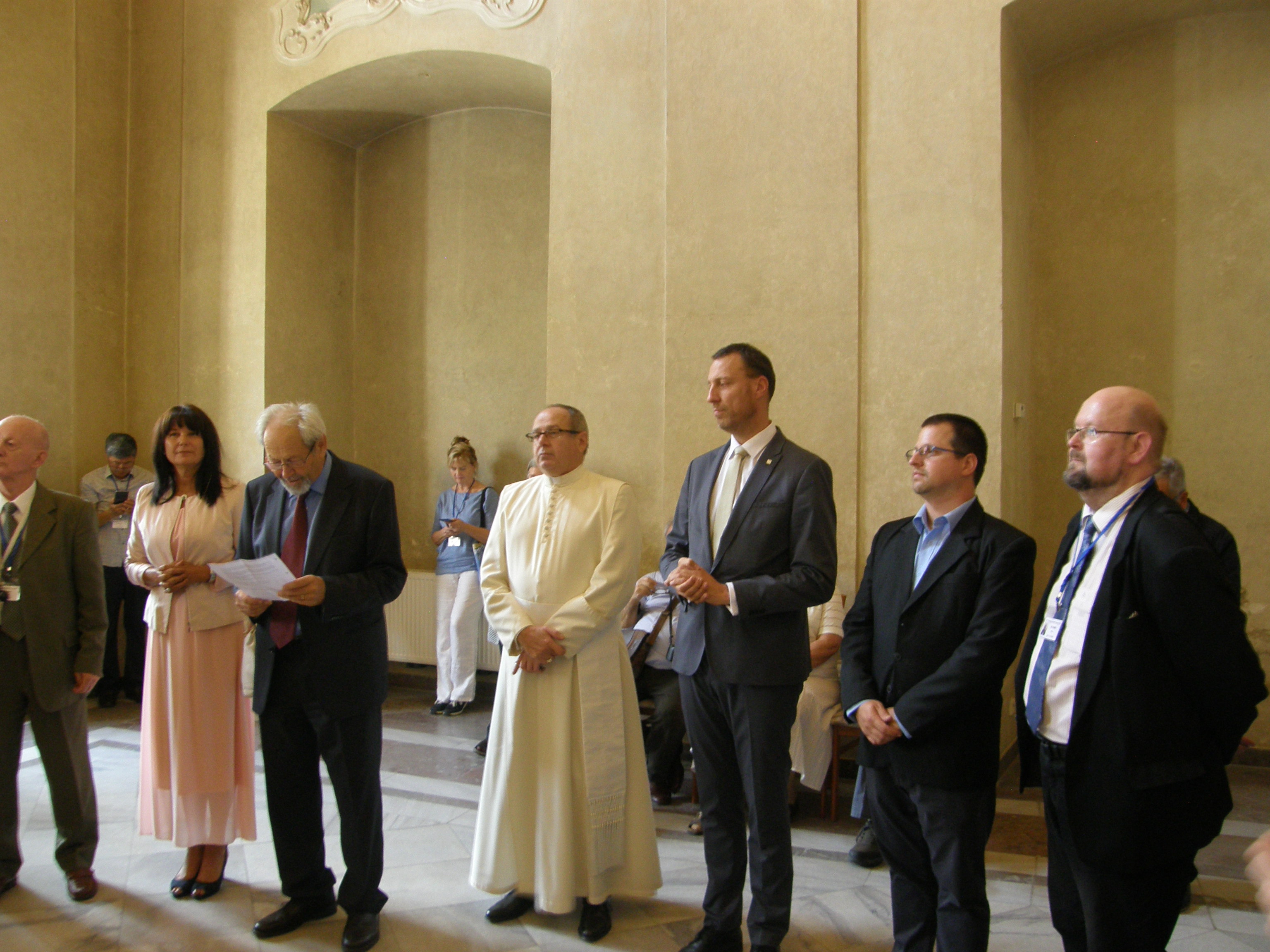 Iškilmingas FISAE konkreso Prahoje atidarymas