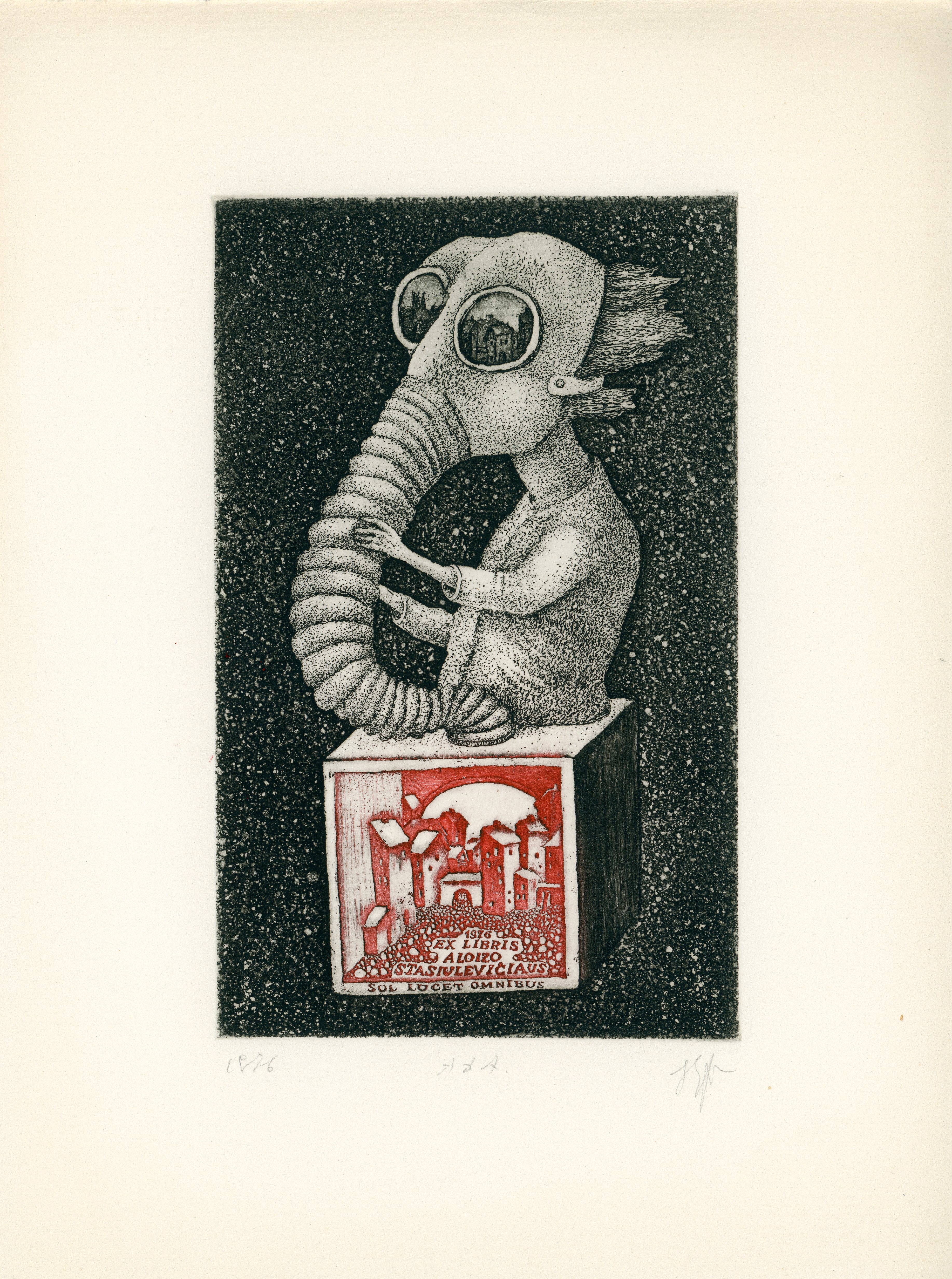 Stasio Eidrigevičiaus ekslibrisas