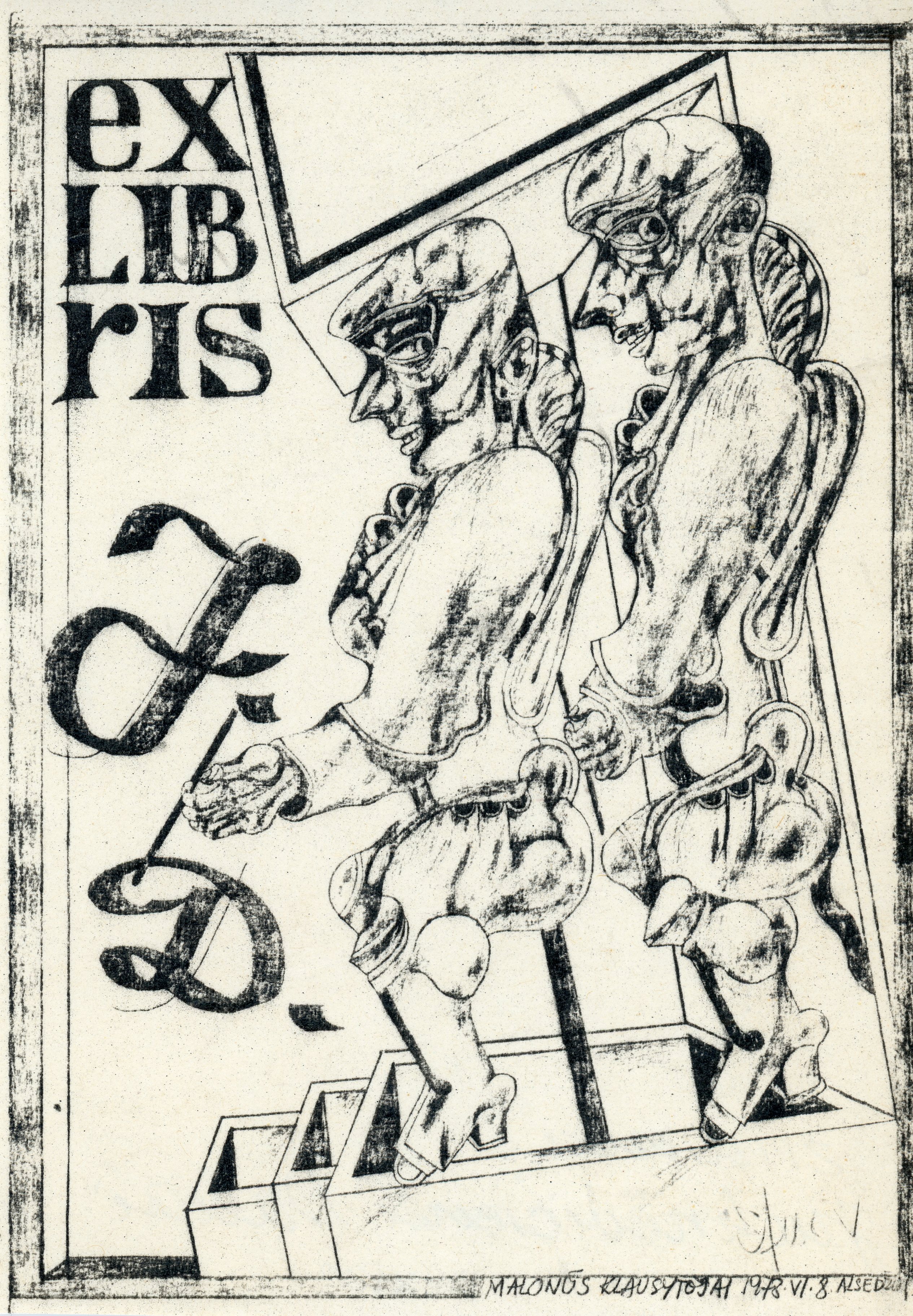 Eduardo Juchnevičiaus ekslibrisas