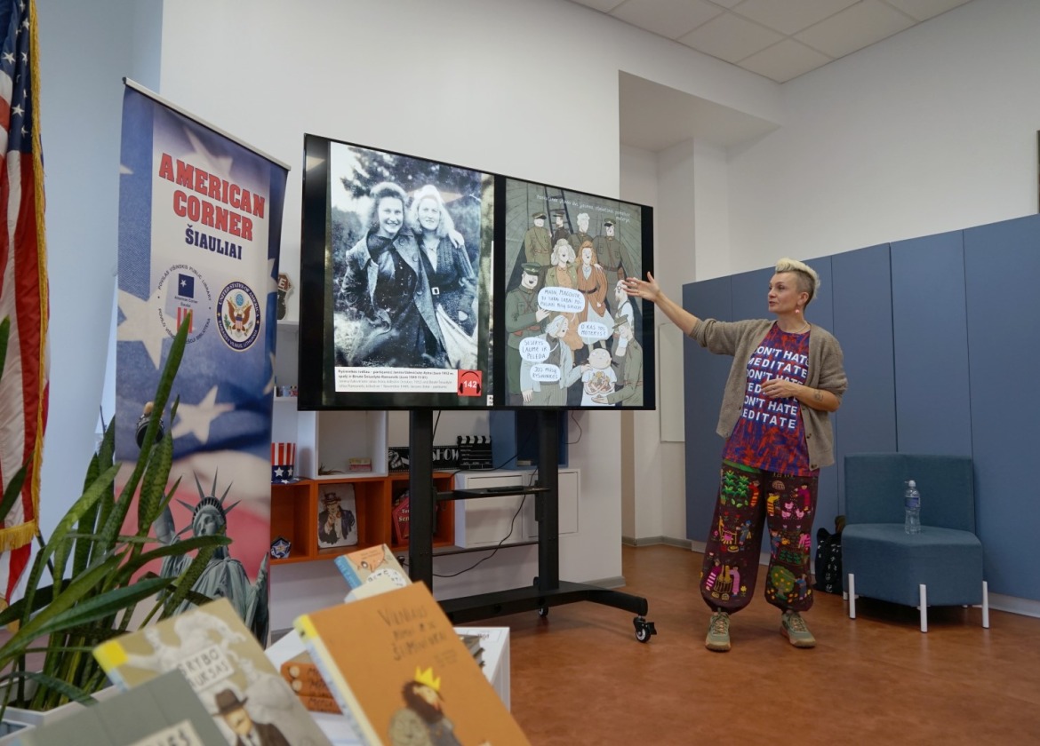 Susitikimas su iliustruotoja ir komiksų kūrėja Lina Itagaki