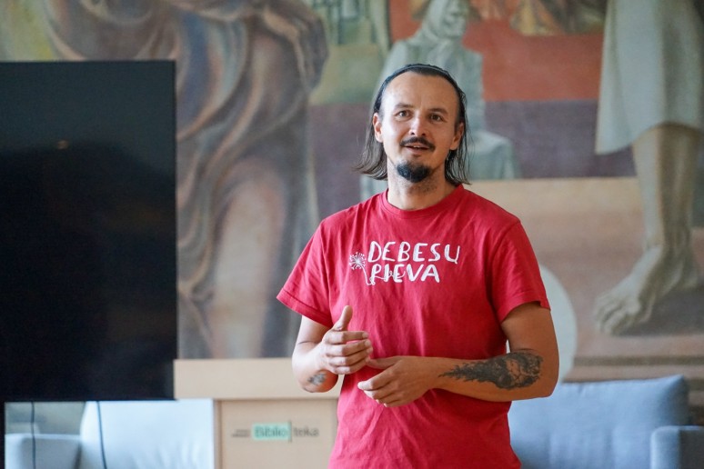 užsiėmimo akimirka