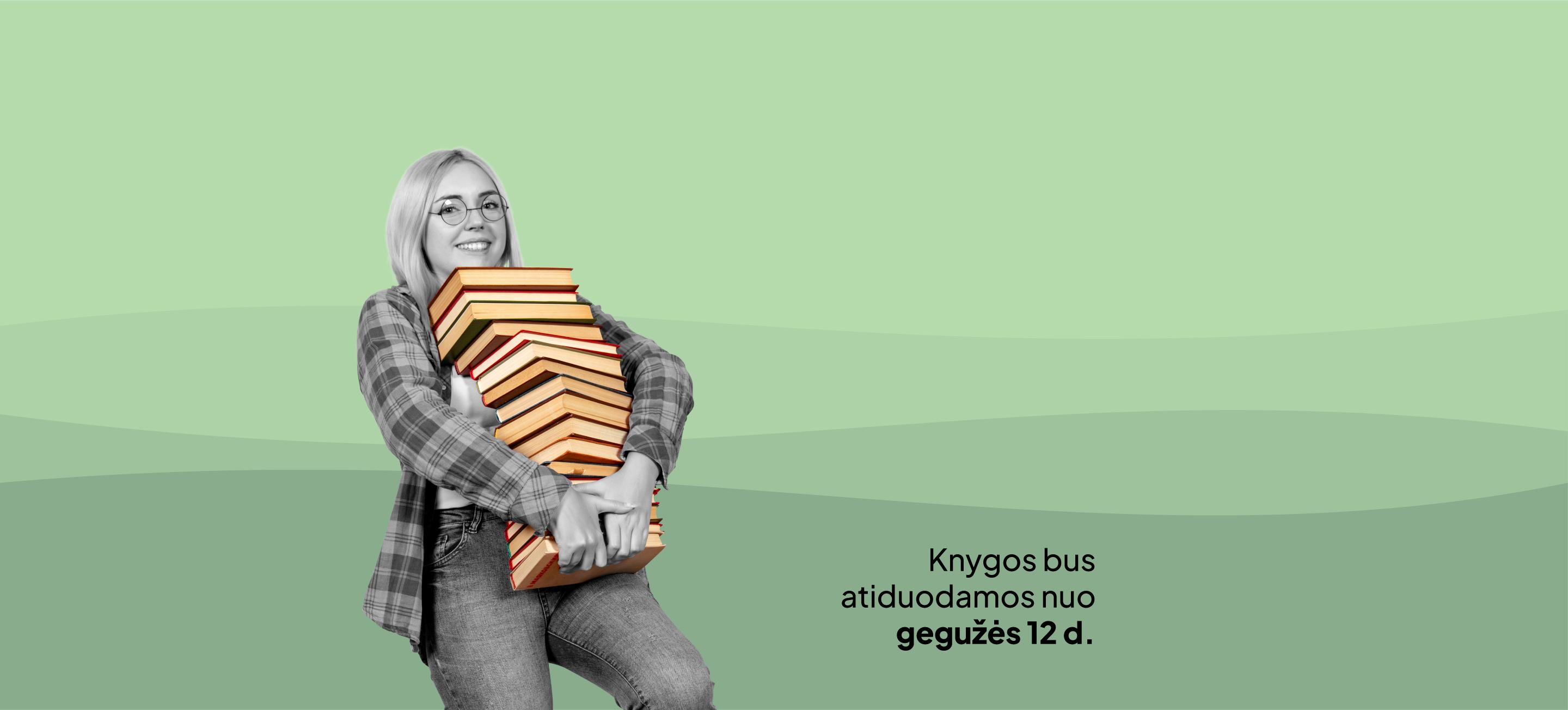 Atiduodame nurašytas knygas